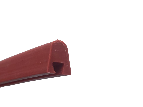 Customizable silicone rubber sealing strip for oven door