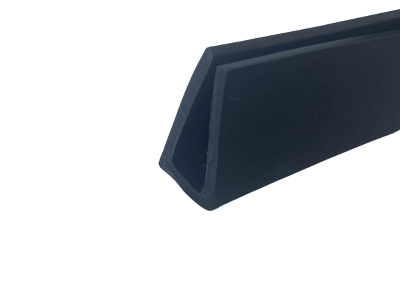Customizable silicone rubber sealing strip profiles